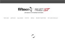 Tablet Screenshot of project-st.com